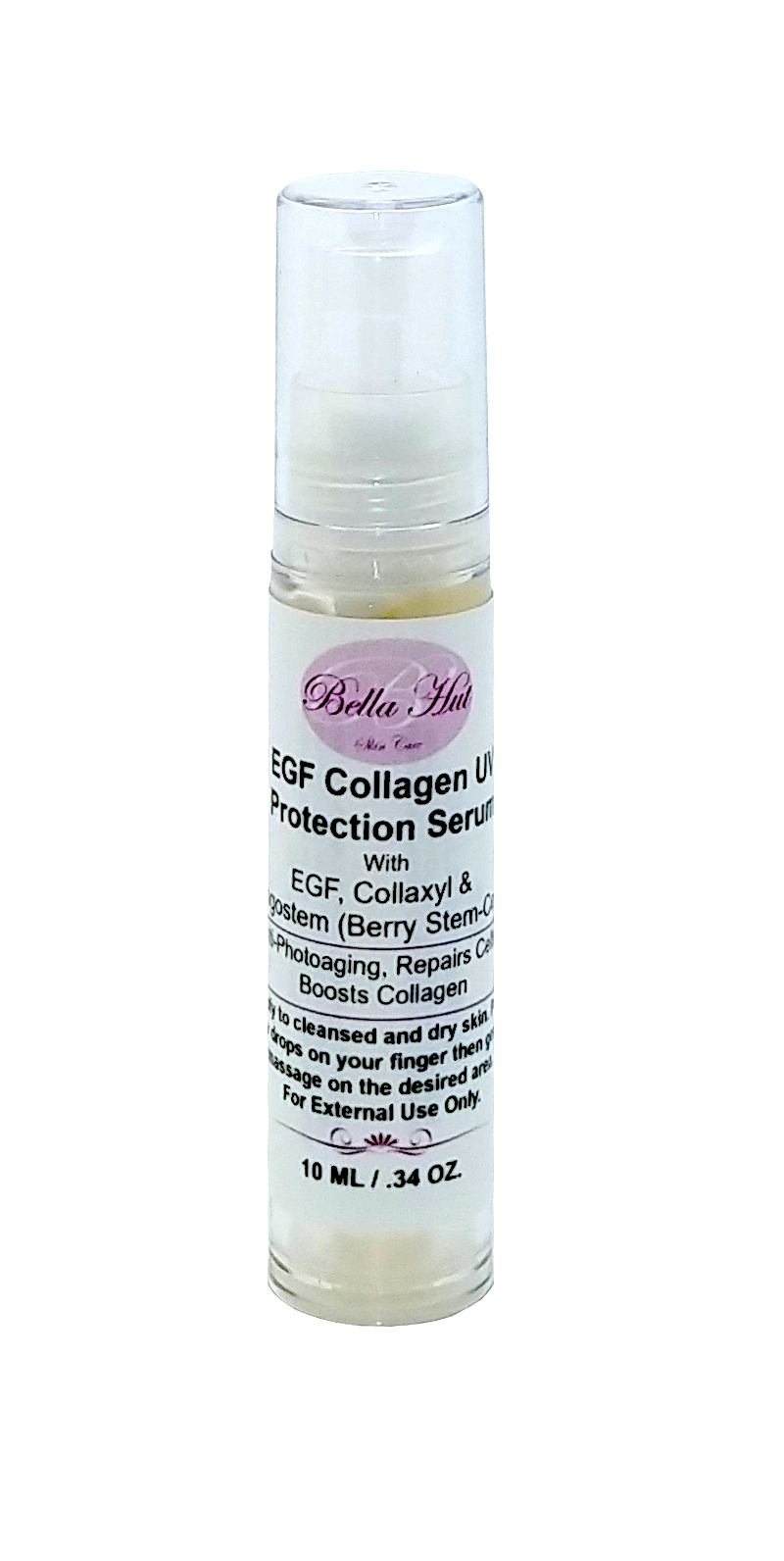 A skin care serum that helps to protect against UV and boosts collagen and more