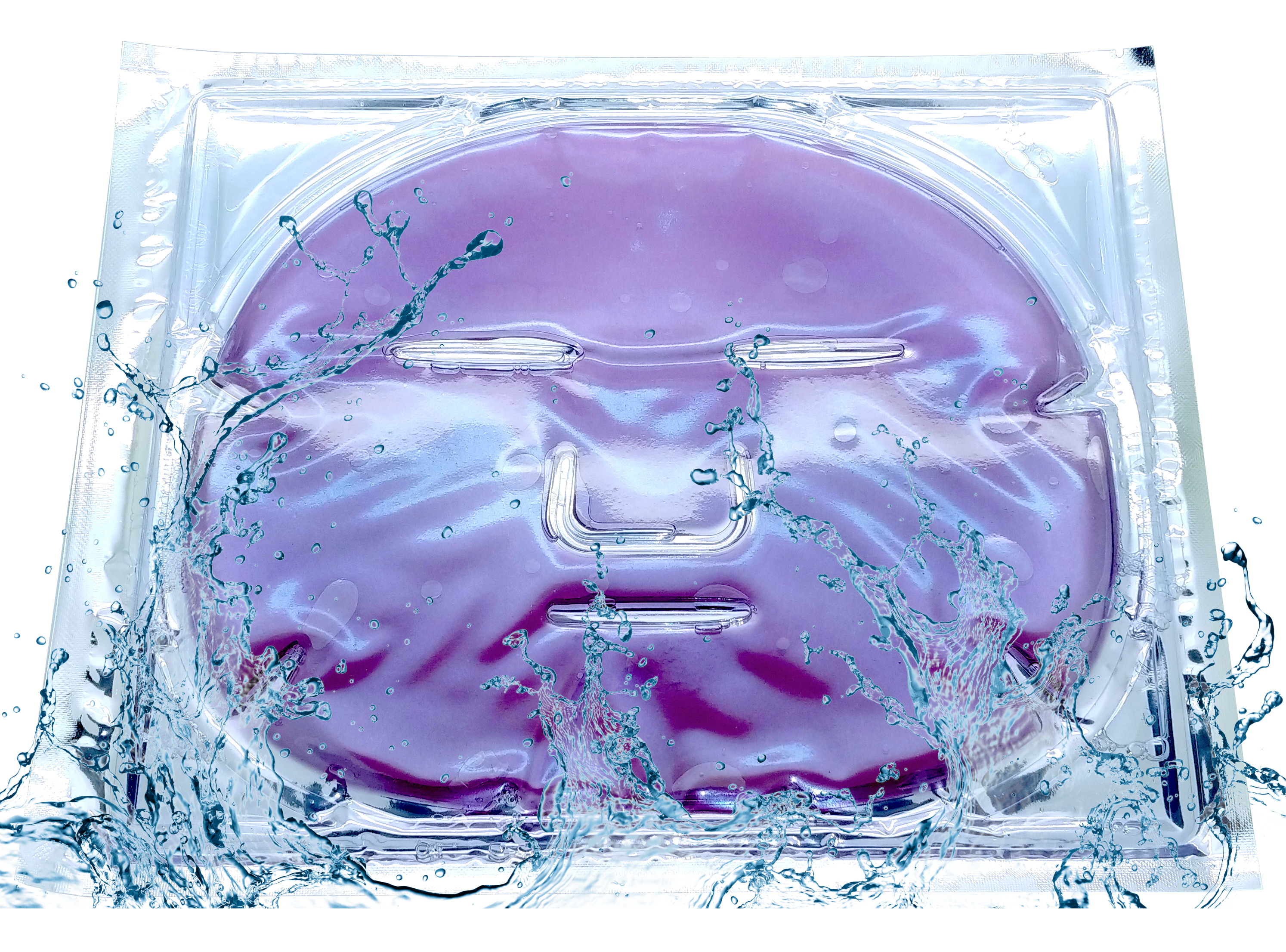 Lavender Collagen Gel Face Mask with Hyaluronic Acid And Collagen
