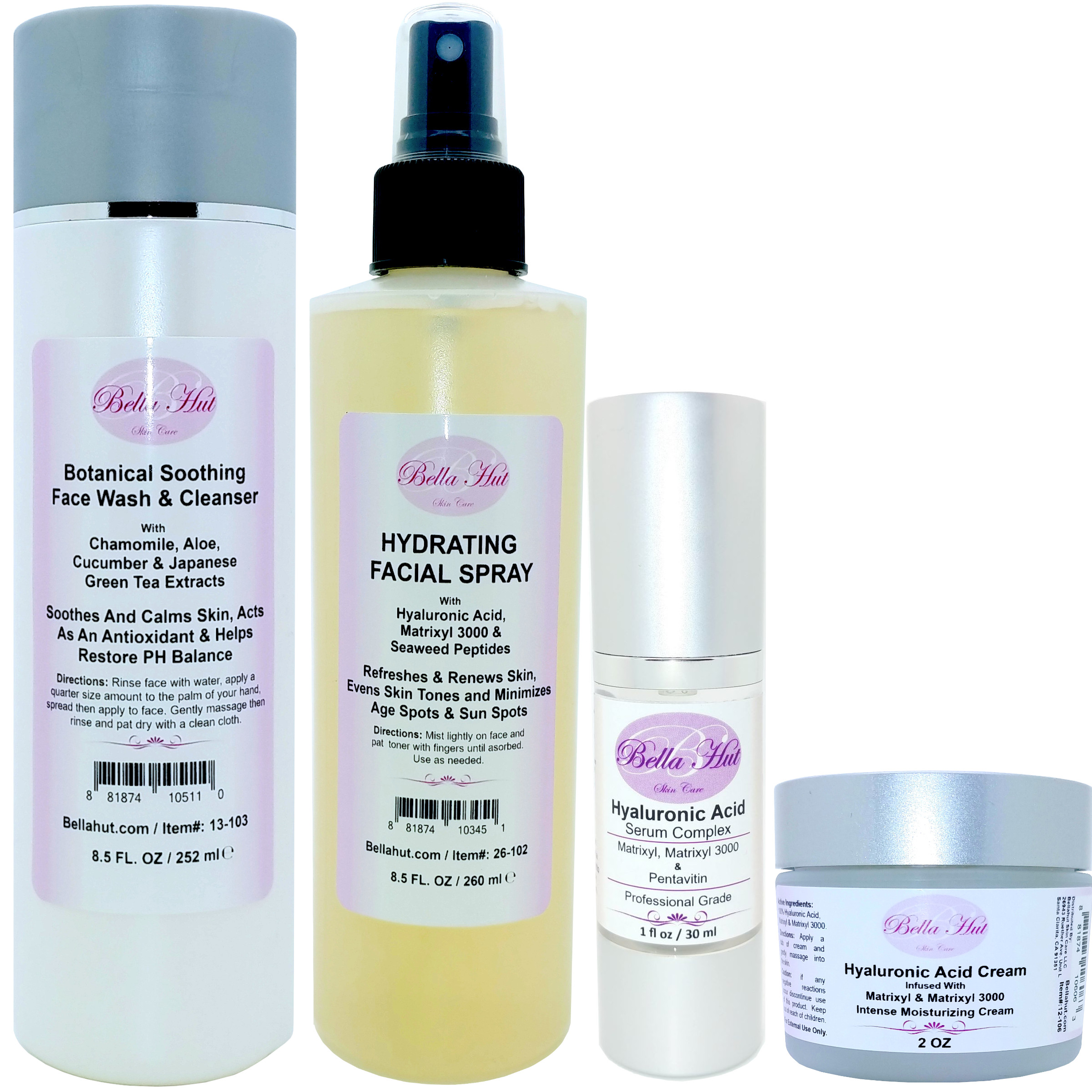 A complete and comprehensive kit for treating dry skin conditions.