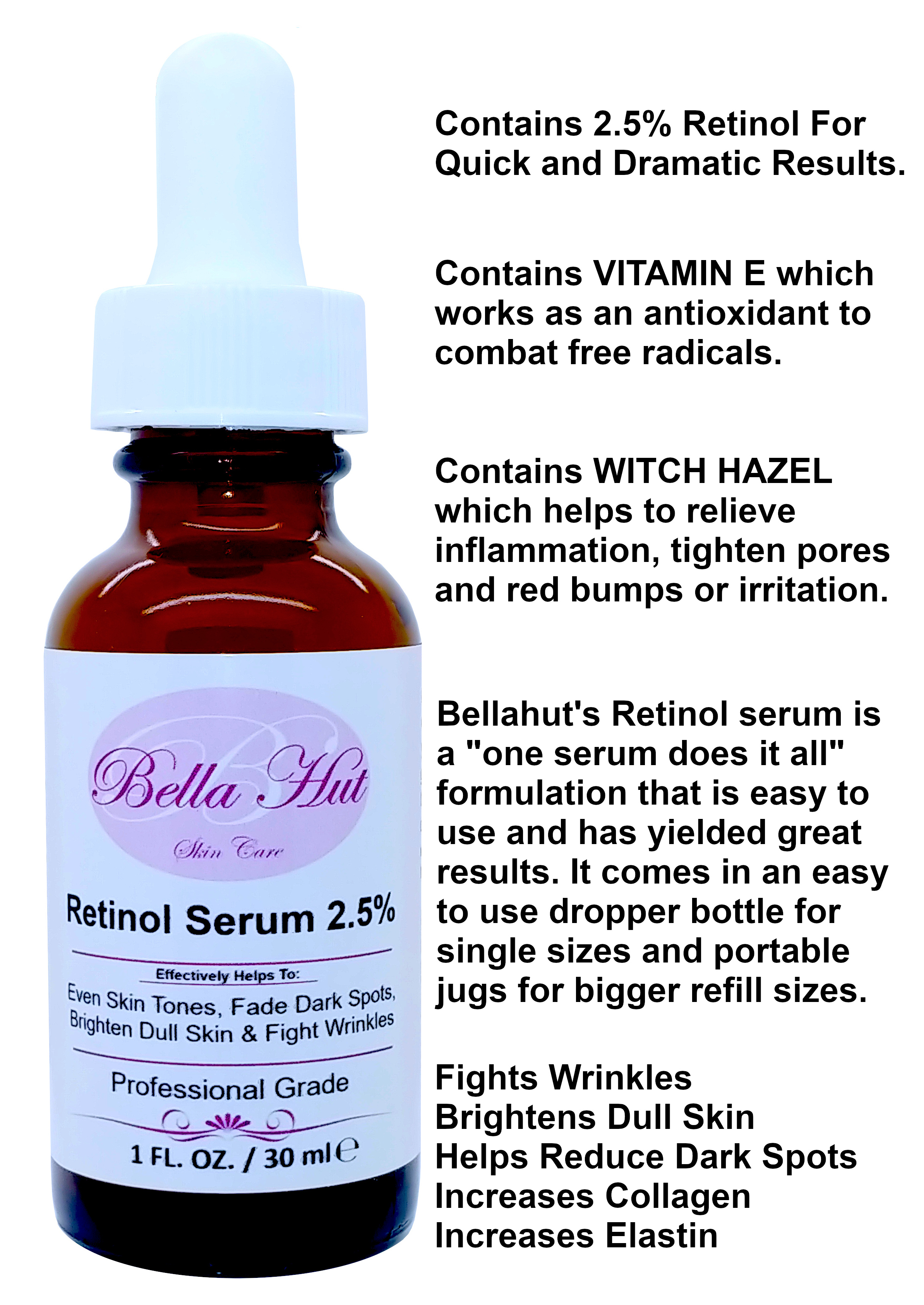 Bellahut 2.5% Retinol Serum