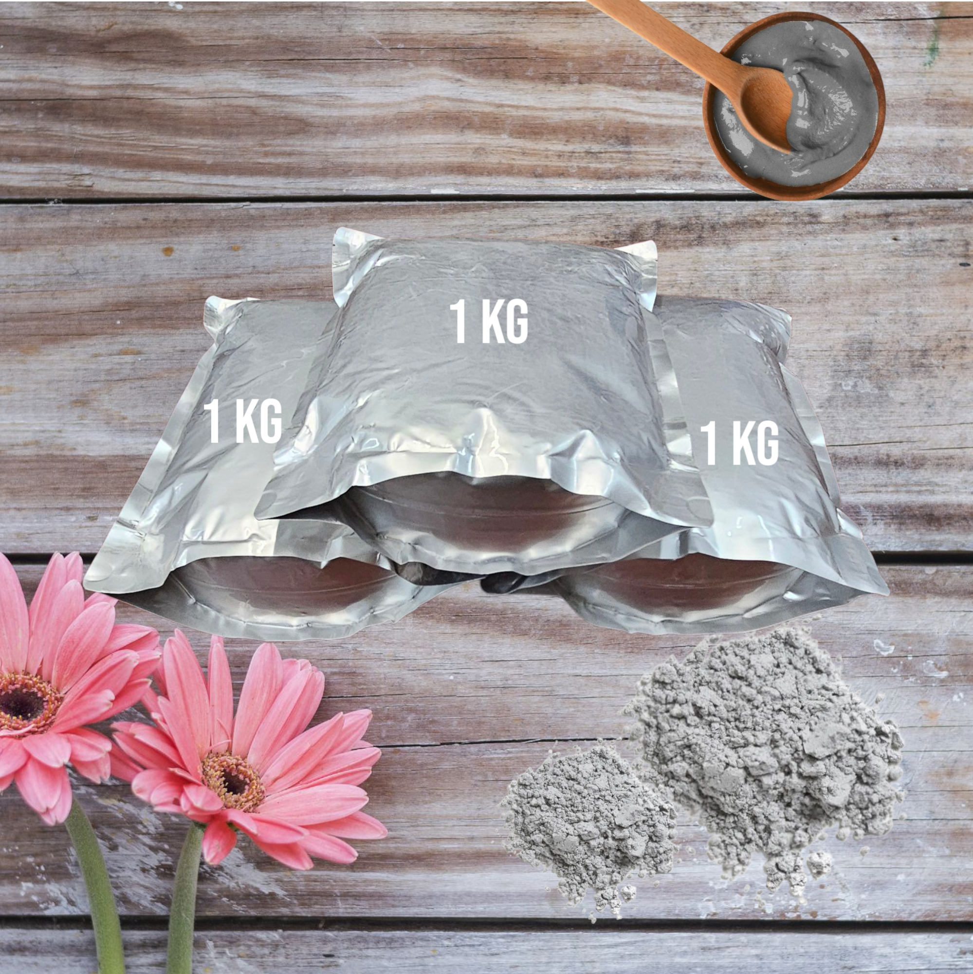 Rubberized Mask Powder with Charcoal