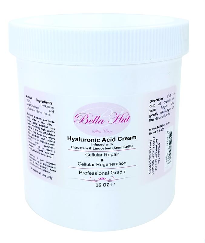 /100% Hyaluronic Acid Cream with Citrustem and Lingostem