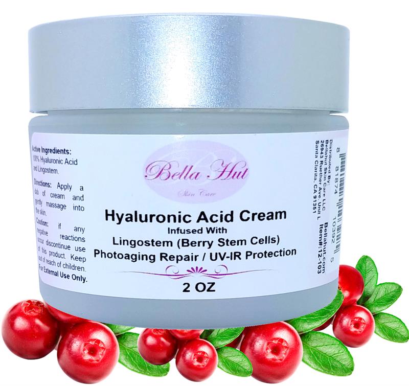 100% Hyaluronic Acid Cream WITH Lingostem Peptide