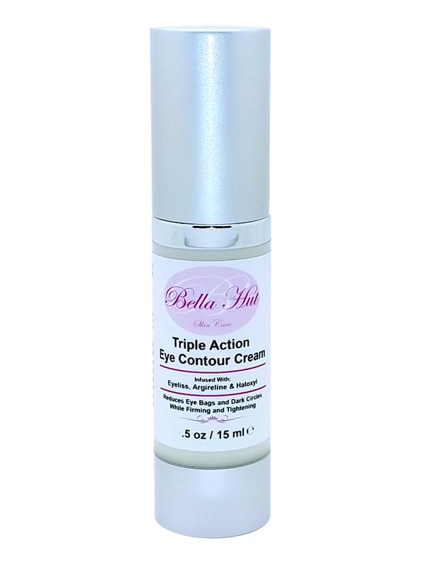 /Triple Action Eye Contour Cream with Acetyl hexapeptide-3 Eyeliss And Haloxyl firms and and tightens around the eyes