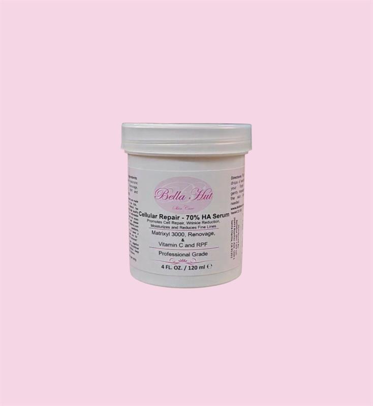 /Cellular Repair 70% Hyaluronic Acid with Renovage, Matrixyl 3000 And RPF that removes fine lines and moisturizes skin