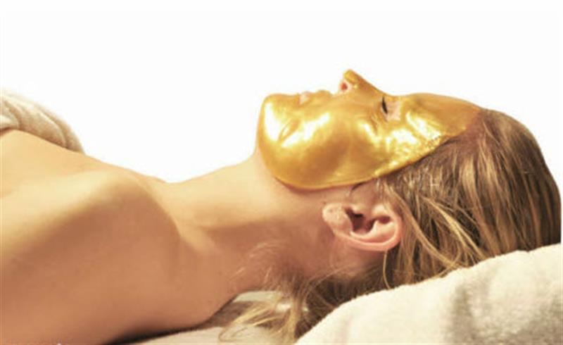 /Collagen Gel Face Mask with Active Gold, Hydrolyzed Silk And Hyaluronic Acid