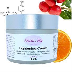 Lightening Cream with Alpha Arbutin, Vitamin C, Keratoline And AA2G for lightening dark spots and age spots