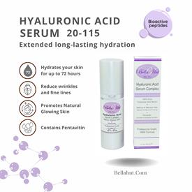 100% Hyaluronic Acid Serum with Matrixyl and Matrixyl 3000 and Pentavitin