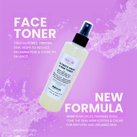 Ultimate DMAE Firming Toner with DMAE, Hyaluronic Acid, Matrixyl 3000, MSM, Aloe extract and Tea Tree essential oil